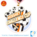 Supply Company Challenge Cup Football or Soccer Metal Medal in Enamel